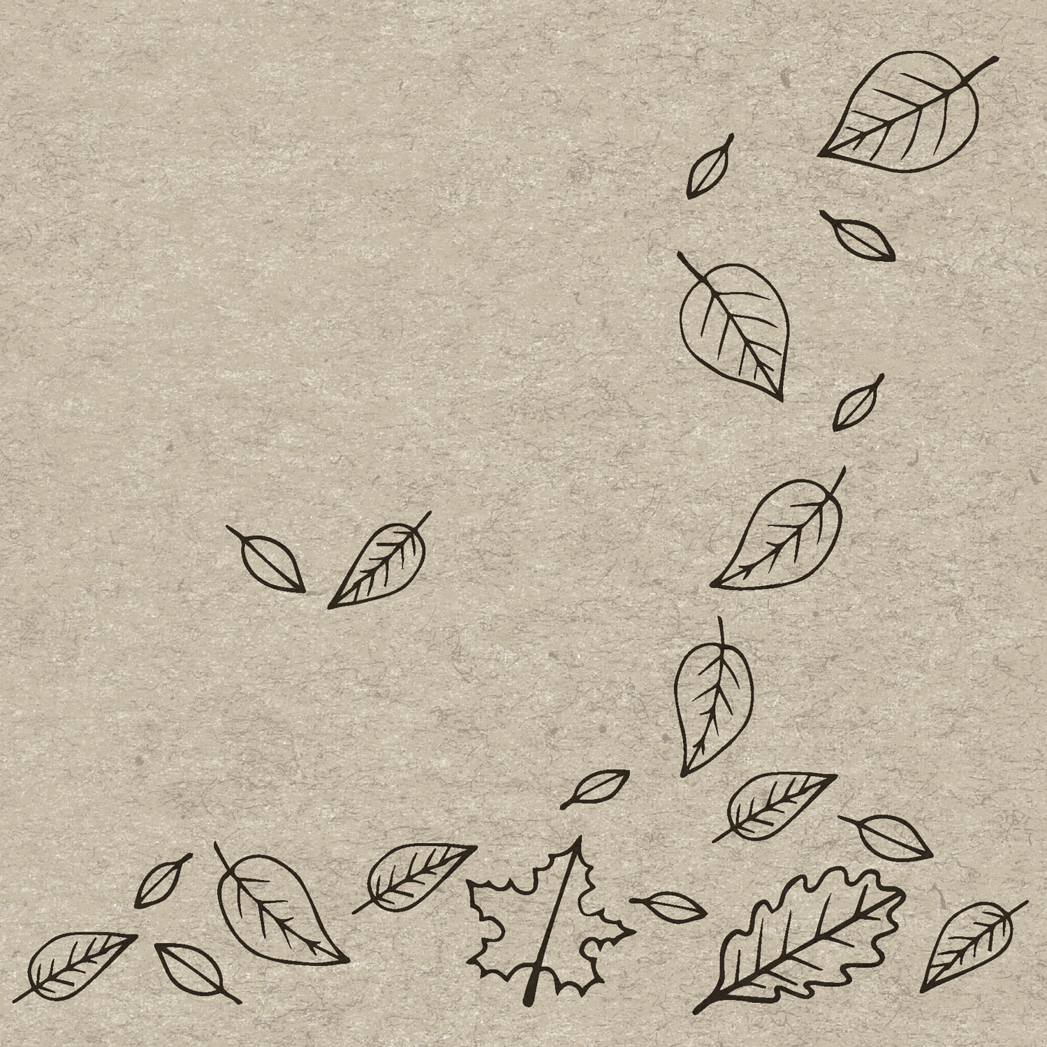 Servietten 24x24 cm - Autumnfall