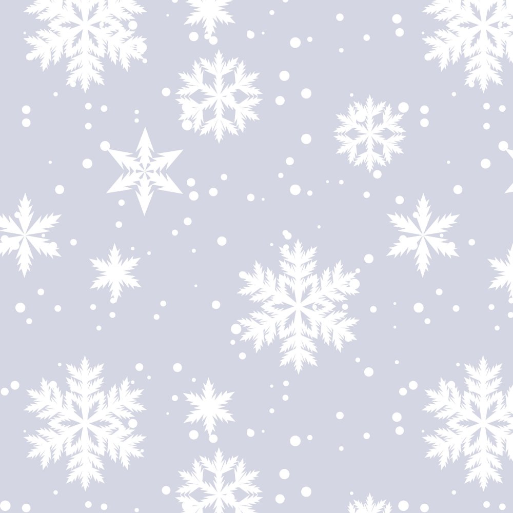 Servietten 33x33 cm - Silver Snow