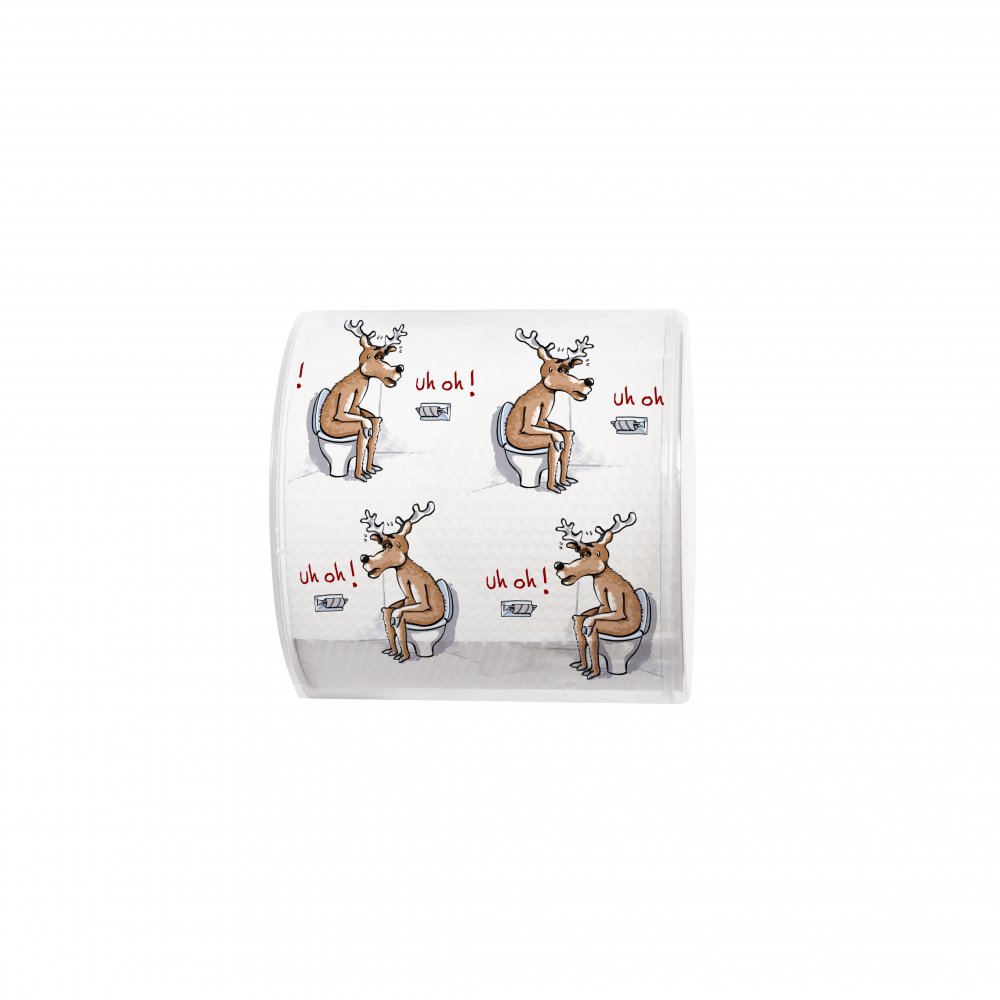 bedrucktes Toilettenpapier - Topi Elk uh oh!