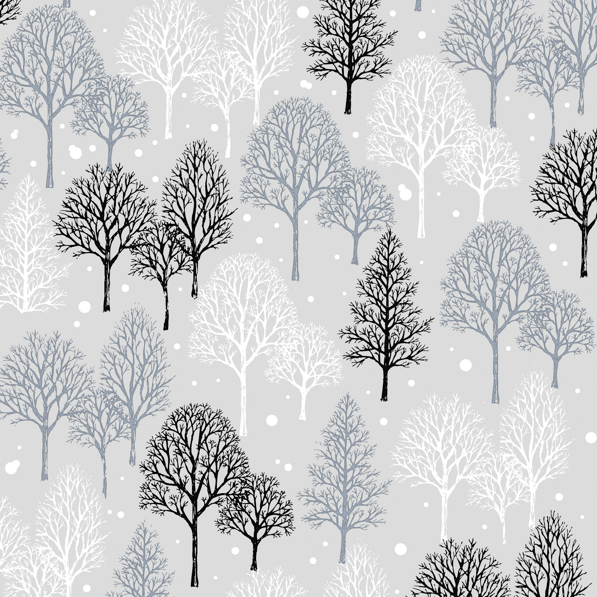 Servietten 33x33 cm - Winter trees