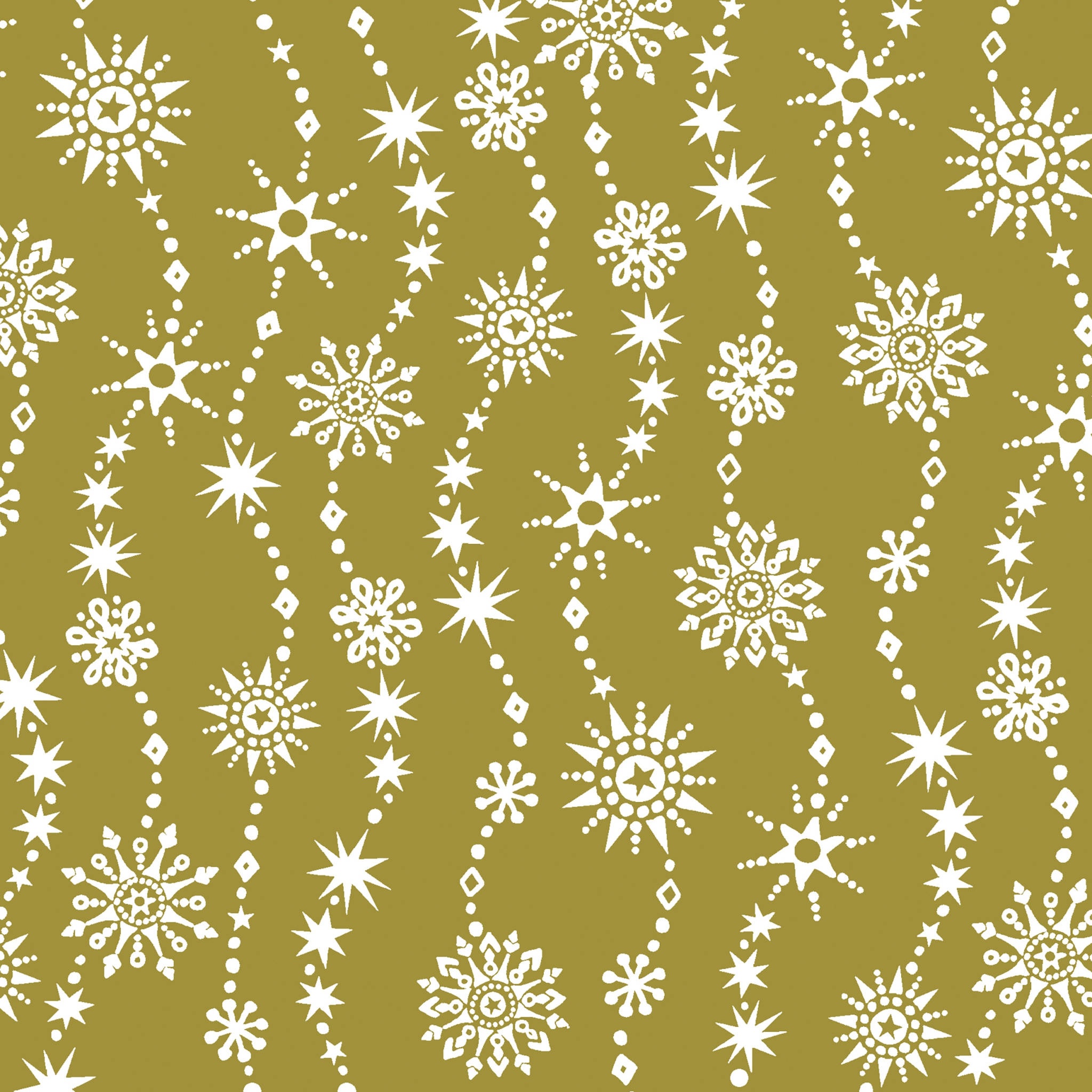 Servietten 33x33 cm - Chrystal waves gold