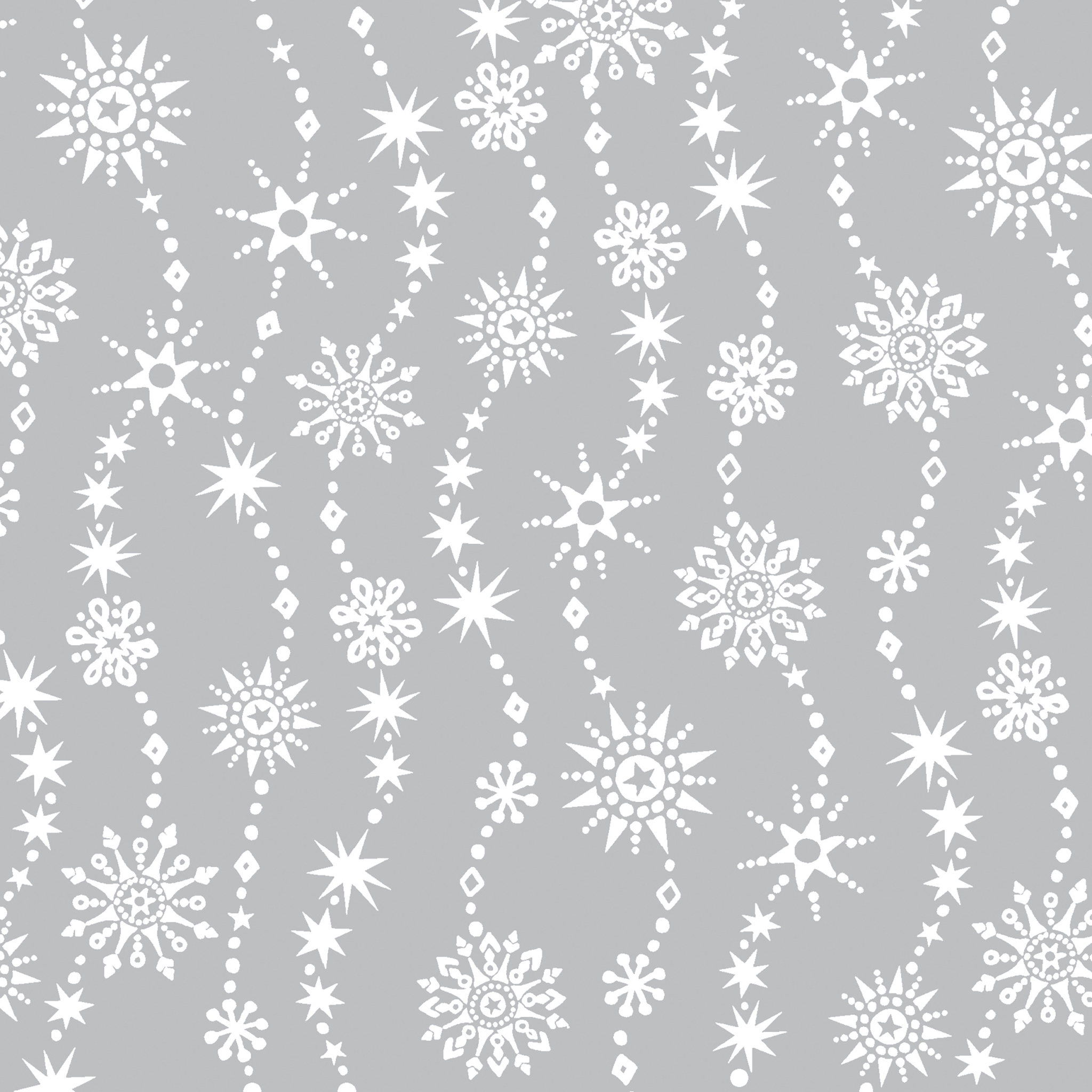 Servietten 33x33 cm - Chrystal waves silver