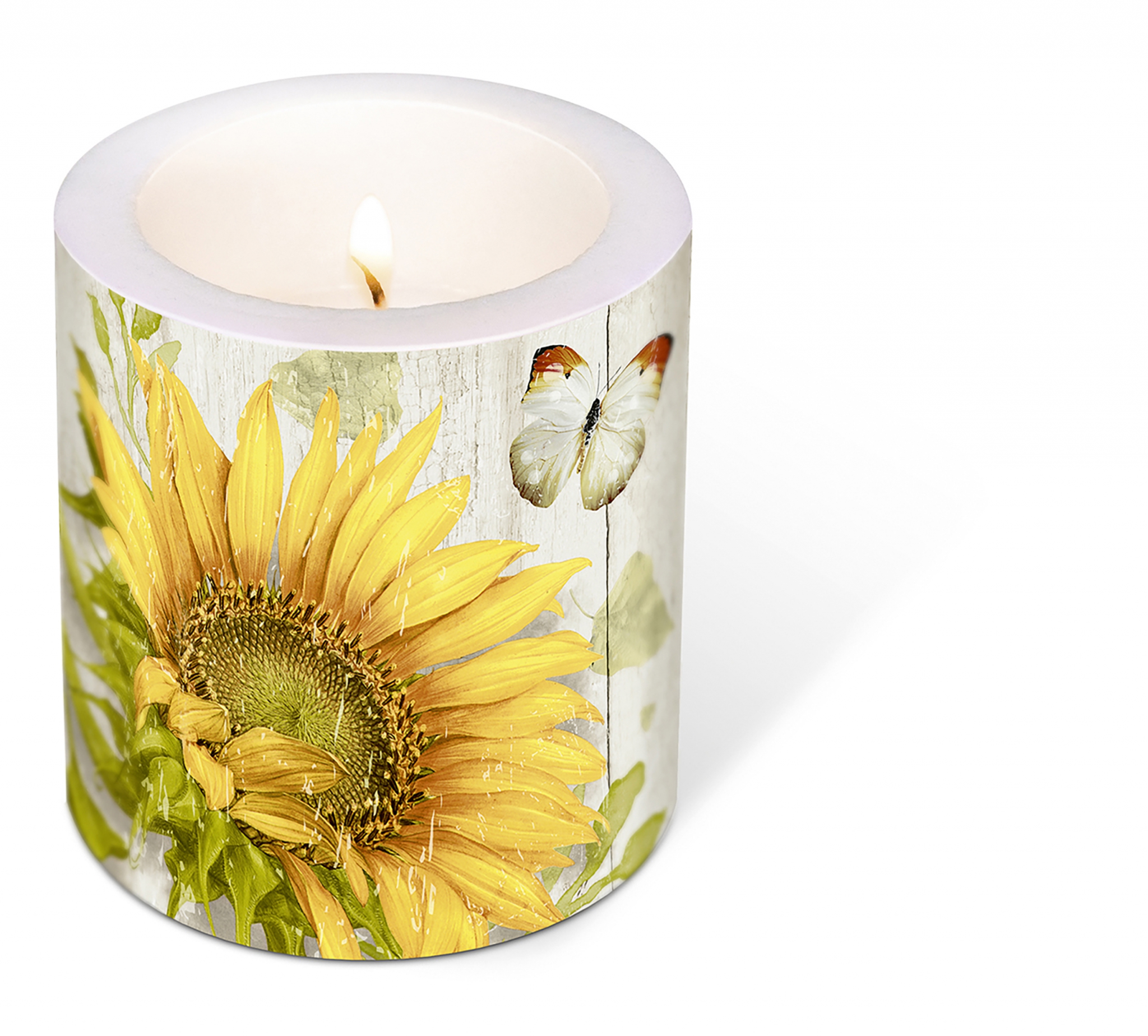 Dekorkerze - Candle Vintage sunflower