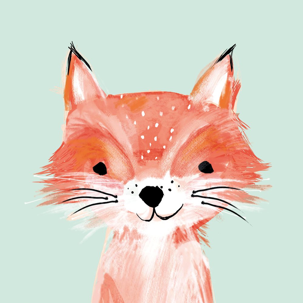 Servietten 33x33 cm - Foxy