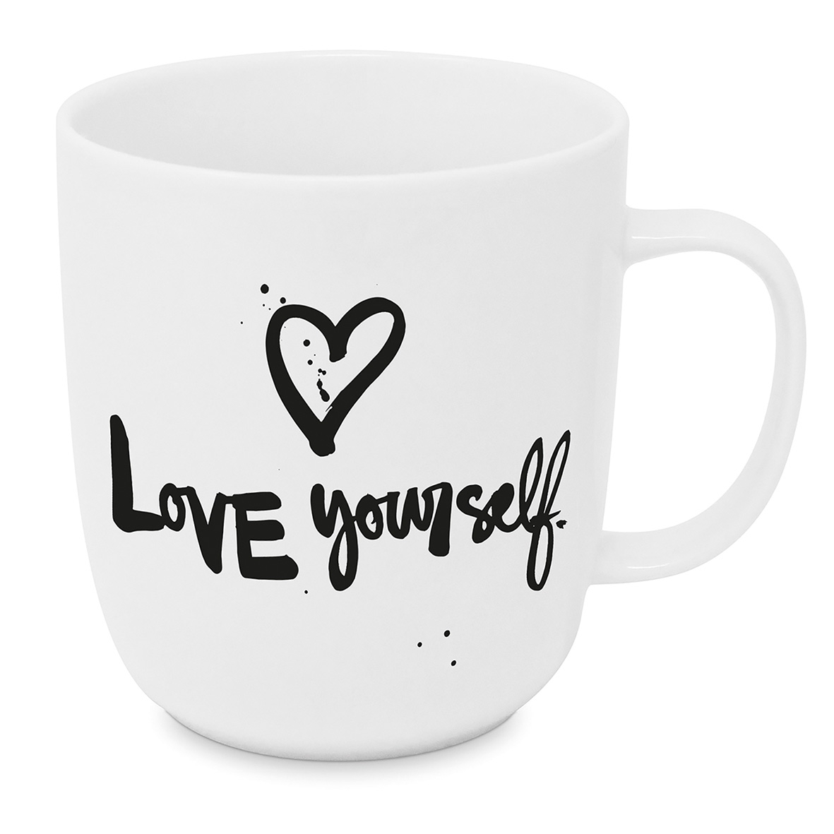 Porzellan-Tasse - Love yourself 2.0