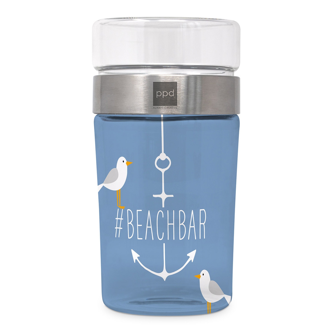 Snack 2Go Glas - Beach