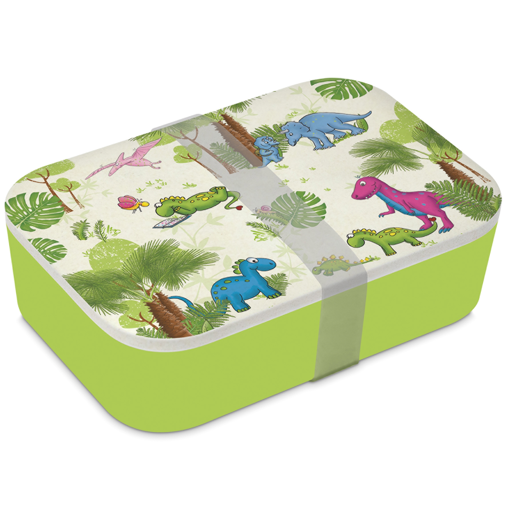 Bamboo Lunchbox - Dinos