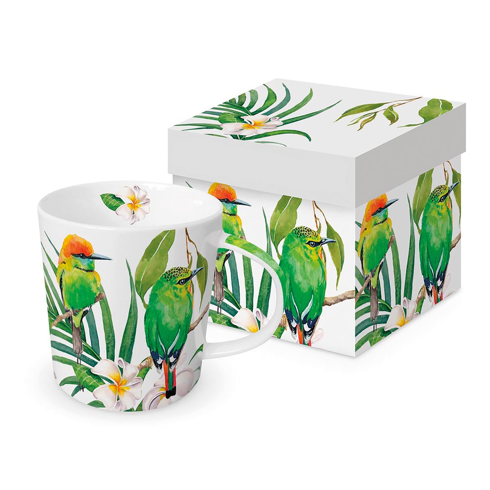 Porzellan-Henkelbecher - Bali Trend