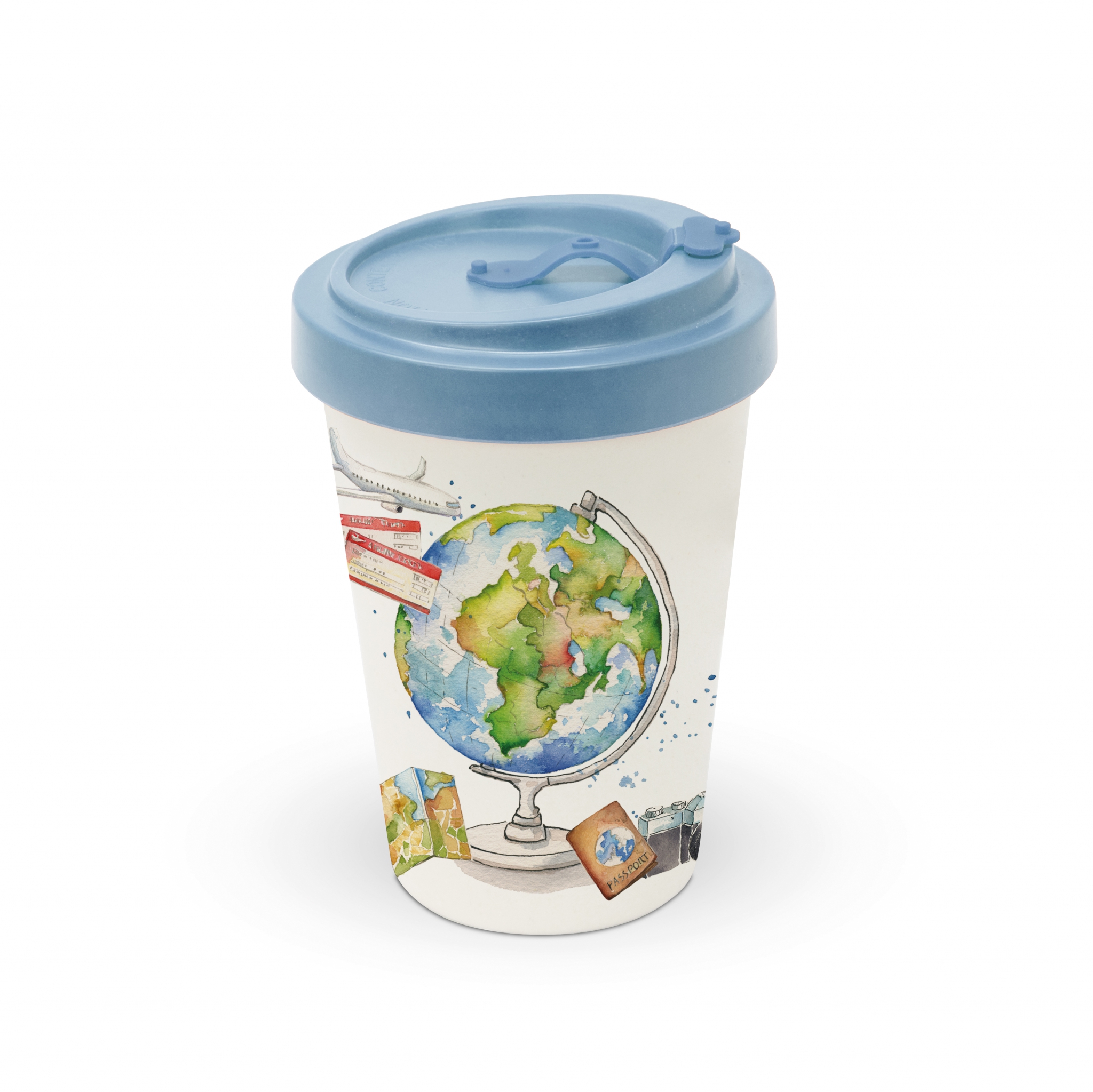 Bamboo mug To-Go - One World