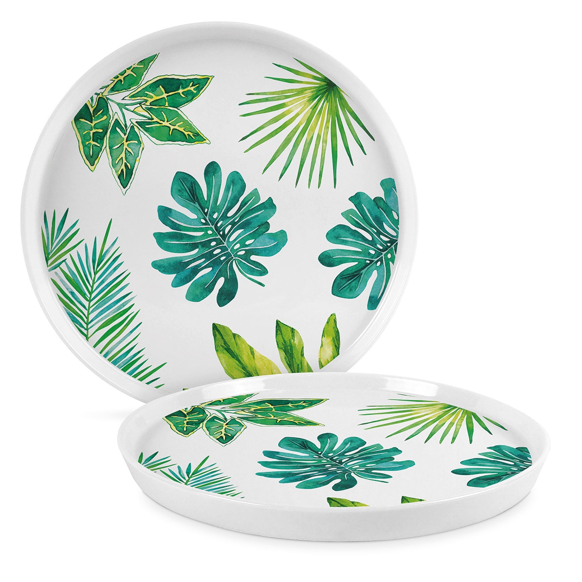 Porzellan-Teller 27cm - Jungle Trend Plate 27