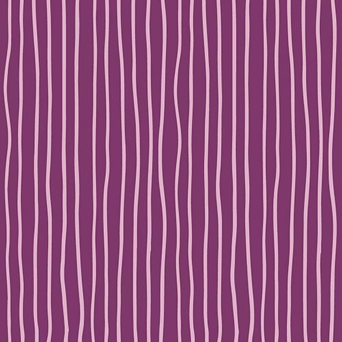 30 Servietten 33x33 cm - Curved Lines lila