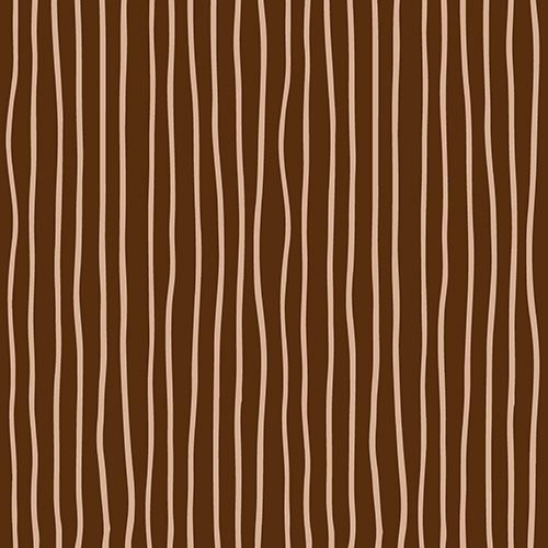 30 Servietten 33x33 cm - Curved Lines braun