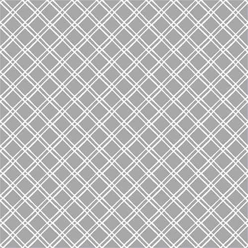 30 Servietten 33x33 cm - Trellis grau