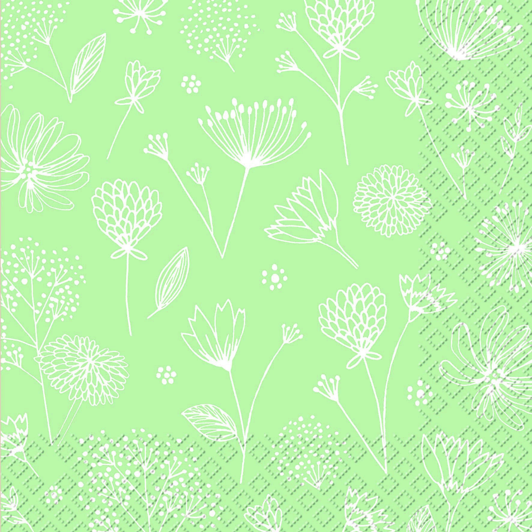 Servietten 33x33 cm - Lilla