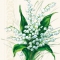 Servietten 33x33 cm - Sweet White Bells