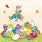 Servietten 25x25 cm - Surprise Eggs