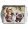 Tablett - 15X23cm Cats In Basket