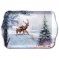 Tablett - 13X21cm Deer Family
