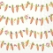 Servietten 33x33 cm - CARROTS GARLAND