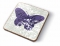 Kork Untersetzer - Romantic Butterflies
