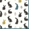 Servietten 33x33 cm - Bunny Craze