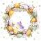 Servietten 33x33 cm - Eggs Wreath Servietten 33x33 cm - Eggs Wreath